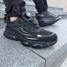 Indestructible Safety Work Shoes Steel Toe Breathable Work Boots Mens' Sneakers