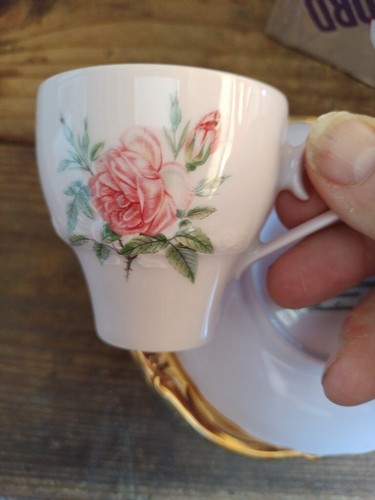 Hutschenreuther porcelaine Rose Demitasse Cup - Picture 2 of 7