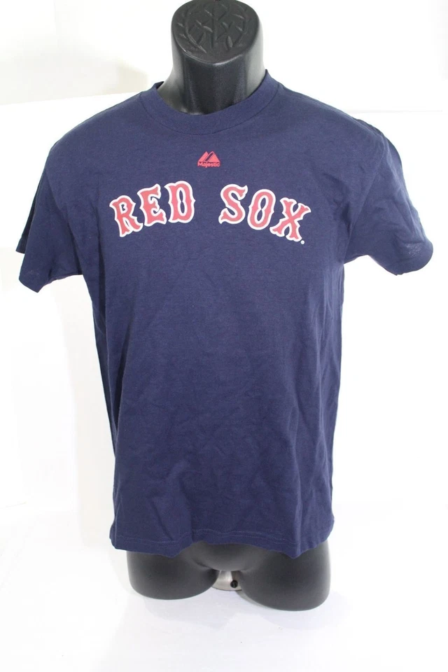 Camiseta Majestic Boston Red Sox Jackie Bradley Jr. #44 MLB Talla Juvenil Grande Foto 2 de 4