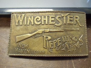 winchester belt buckle