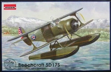 1/48 RODEN RD-448 BEECHCRAFT SD17S STAGGERWING U.S. Army Patrol Floatplane