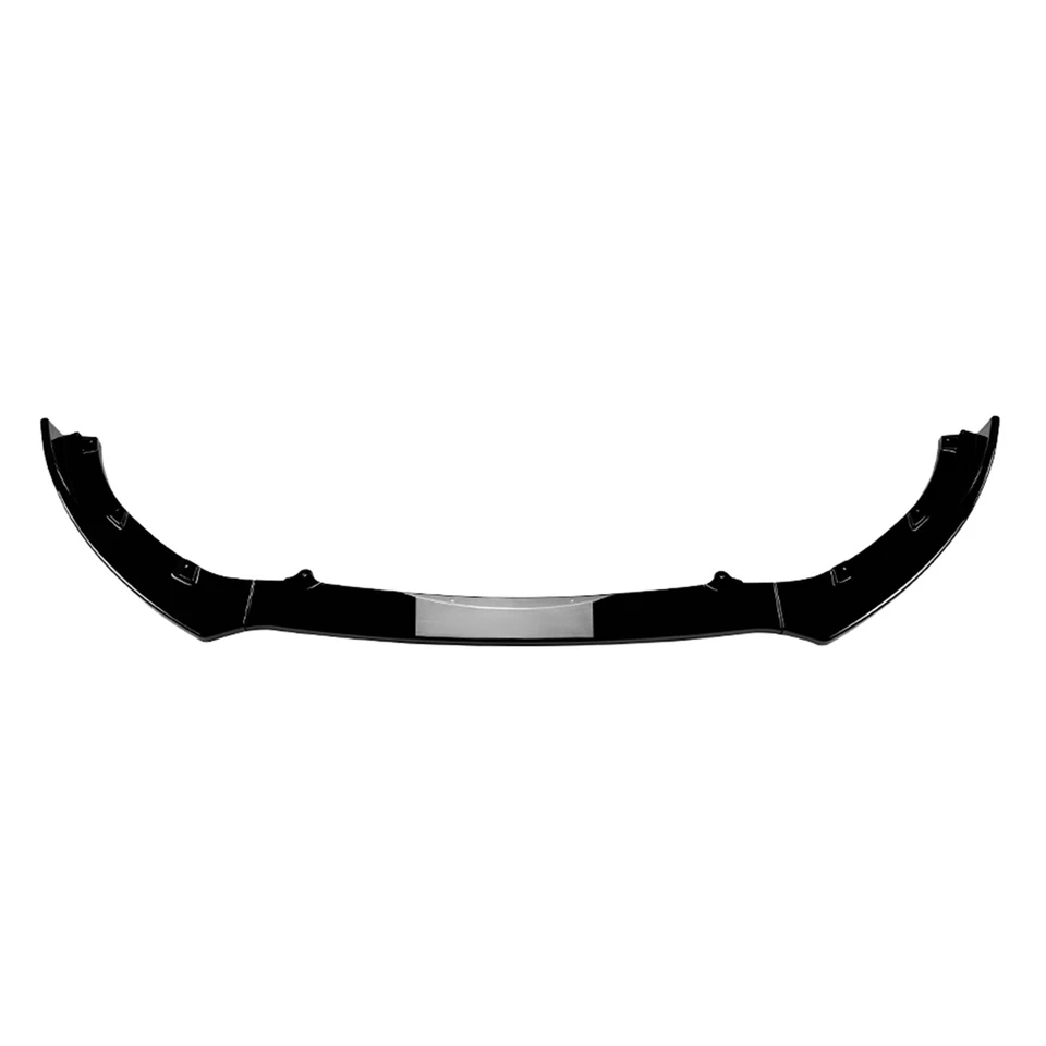 Front Bumper Spoiler Splitter Lip Kit For Mazda MX-5 Miata ND 2016-2025 Black - Image 4 of 4