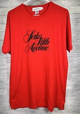 Saks Fifth Avenue - Vintage Red Shirt - Made In USA Size L