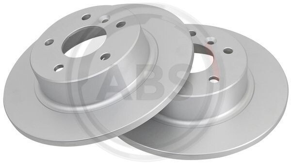 Pair of Rear Brake Discs for Land Rover Discovery, Range Rover A.B.S. 16569