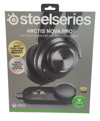 SteelSeries (61528) Arctis Nova Pro Wired Over-Ear Gaming Headset