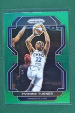 2022 Panini Prizm WNBA Yvonne Turner Green Prizm Minnesota Lynx #87