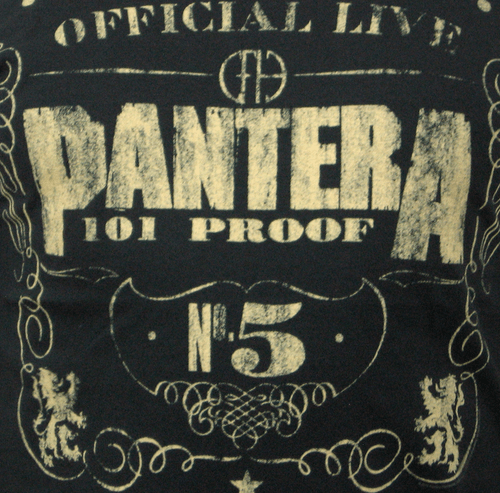 Camiseta para hombre PANTERA (prueba 101) - Imagen 2 de 2