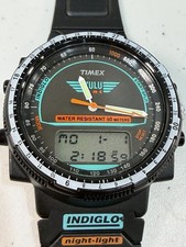 Vintage Timex Zulu Time 933 Ana-Digi Indiglo ...