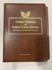 22 Carat Golden Replicas United States Stamps  