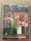 Joe Burrow 2021 Panini - Spectra Football Sunday Spectacle 2 color patch # /25