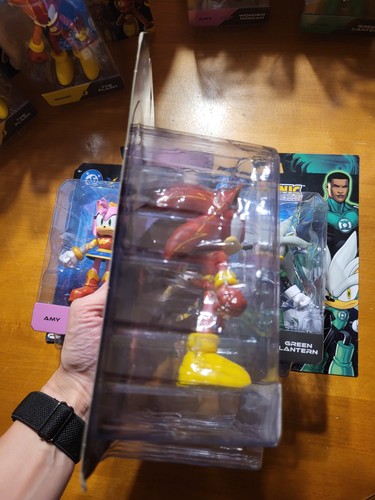 Sonic the Hedgehog DC SONIC AS THE FLASH 5 inch Figur Jakks Pacific 2025 LESEN - Bild 4 von 8