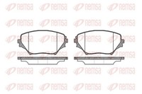 Remsa Bremsbelagsatz, Scheibenbremse 0813.00 FüR Toyota