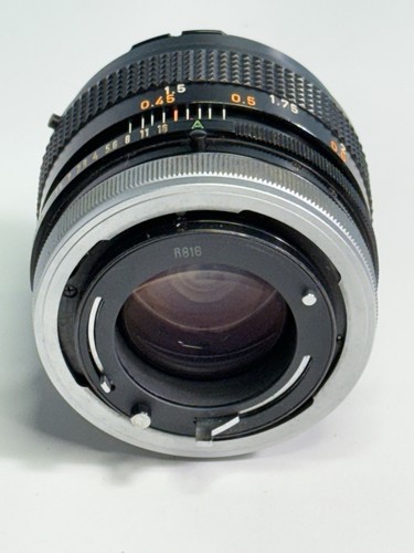 OBJETIVO CANON FD 50 mm f1,4 SSC. Leer🙏 - Imagen 6 de 10