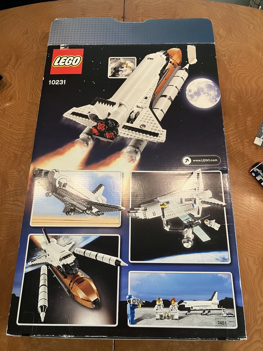LEGO 10231 Shuttle Expedition, vollständig mit 2Anleitungen,Minifiguren und Box