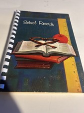 Vintage 1966 School Records Binder K-12 Fuller Fund Raising Co. Memory Keeper