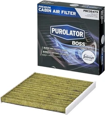 Premium Cabin Air Filter with Febreze 1 Count (Pack of 1) PurolatorBOSS