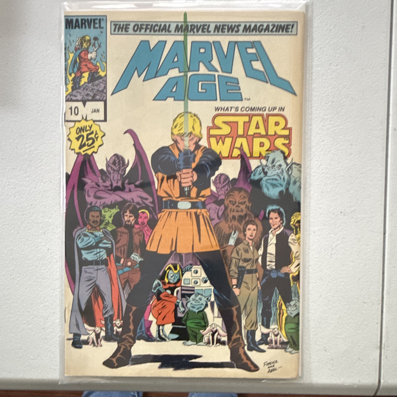 Star Wars ,Marvel Marvel Age #10 1st Edition,  Carmine Infantino
