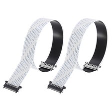 FFC FPC Cable 0.5mm Pitch 51 Pin 600mm Flat Ribbon Cables for LCD Screen,2Pcs