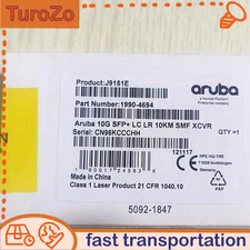 NEW J9151E HPE / Aruba 10G SFP+ LC LR 10km SMF Transceiver Module