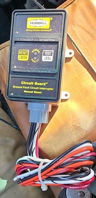 #ad Hubbell GFHW430 GFCI Manual Reset Circuit Guard 30A 120 208vac 3 Phase $300.00