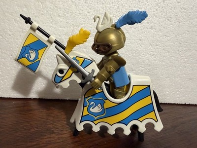 Playmobil 50 Jahre Jubiläum Set 71604 Goldener Ritter mit Pferd ohne Karton sehr guter Zustand
