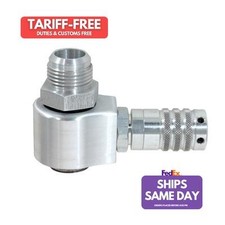 Moroso 22633 One Natural Aluminum Vacuum Pump Regulator Performance Racing Part