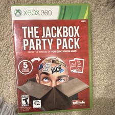 The Jackbox Party Pack Telltale Xbox 360, 5 Games, Multiplayer, T Rated