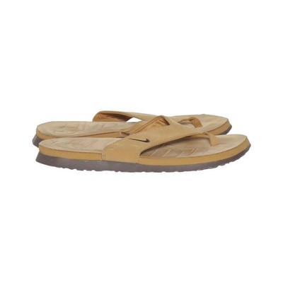 Nike, Flip Flops, Größe: 41 1/2, Beige/Braun, Herren #c6E