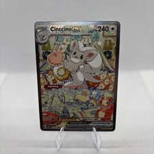 Cinccino ex 119/086 Chaos rising Full Art Holo Ultra Rare English 240 HP