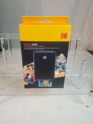 Kodak Step Mobile Instant Photo Printer, Portable Zink 2x3 Mini Printer, Black
