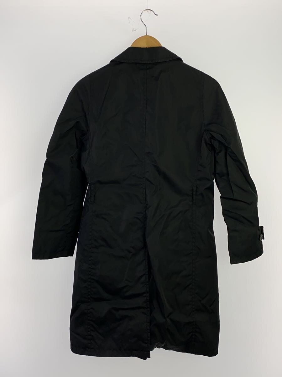ALTRA PRADA Altro Cappotto 40 Nylon Nero Tinta Unita