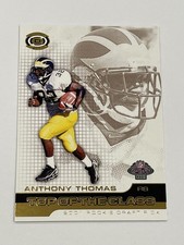 2001 Pacific Dynagon Football Top of the Class - Anthony Thomas RC - Michigan