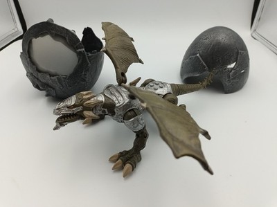 Mega Bloks Dragons Metal Ages Drachenei Silber Rüstung Argentum 9848