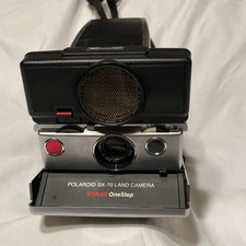 Polaroid SX-70 Land Camera Sonar OneStep With Carry Case