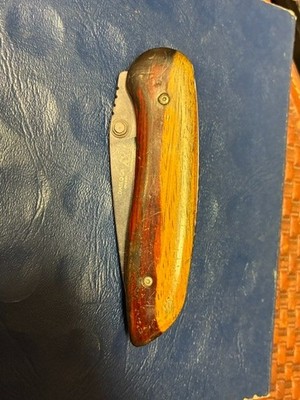 Lone Wolf Knives DIABLO-DA Wolfgang pre-Benchmade Cocobolo Handles DA