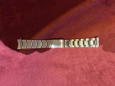ROLEX 7836 Folded-Link Oyster Bracelet 20mm , 2x280er Links Vintage 1972 Swiss