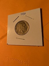 1936 Philadelphia Buffalo Nickel Full Date