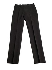 Michael Kors Mens Classic fit Dress Pants 30 / 32 Black Solid