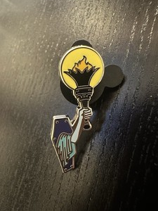 Disney WDI D23 2024 Haunted Mansion Mystery Tiny Kingdom Pin LE 450 Arm Light