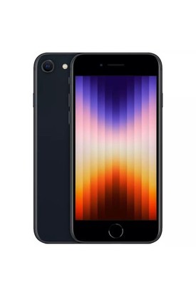 Apple iPhone SE (2022) 3. Generation 64GB Schwarz | Entsperrt | Grade A Zustand