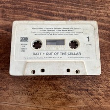 Ratt Out Of The Cellar Cassette 1984 Atlantic