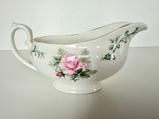 Royal Grafton Fine Bone China Gravy Boat Pink Rose 1802