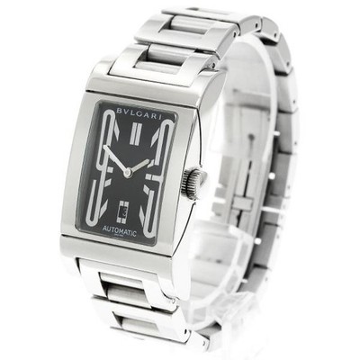 BVLGARI DIAGONO RT45S 26mm SS Black #C10836