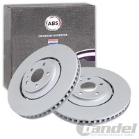 2X A.B.S. Bremsscheiben 356Mm Vorne Passend FüR Audi A8