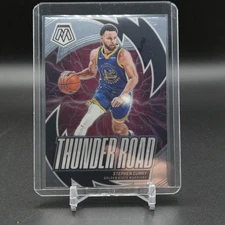 2023-24 Panini Mosaic Thunder Road Stephen Curry #13 Golden State Warriors
