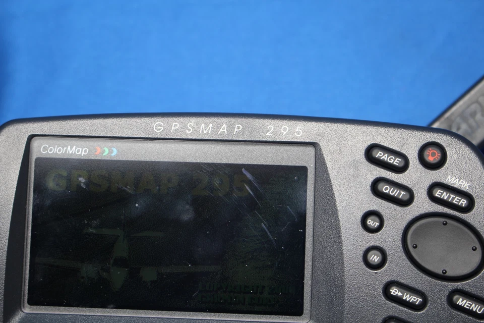 Garmin GPSMAP 295 Aviation - Color Map Marine - 4" Diagonal Screen - Image 2 of 4