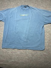 VTG Maui Sons Surf T-shirt Sz XL Blue Wave Graphic Print Pipeline Hawaii 90s