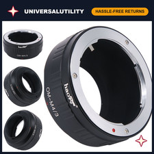 Manual Lens Mount Adapter for Olympus OM Zuiko to Micro Four Thirds MFT Camera