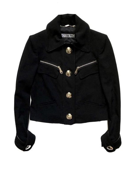 Women Iceberg Jacket Black 34 / XS / 42