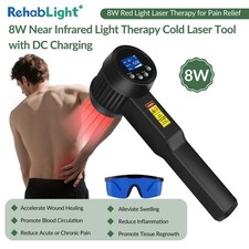 8W Low Level Laser Therapy 25pcs Diodes Body Joint Pain Relief Device for Adults